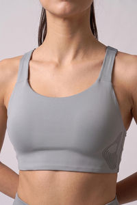 Zelocity High Impact Moisture Wicking Sports Bra - Wild Dove — thumbnail 5